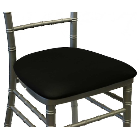 Atlas Commercial Products Spandex Chiavari Cushion Cover, Black SP-CCC-03